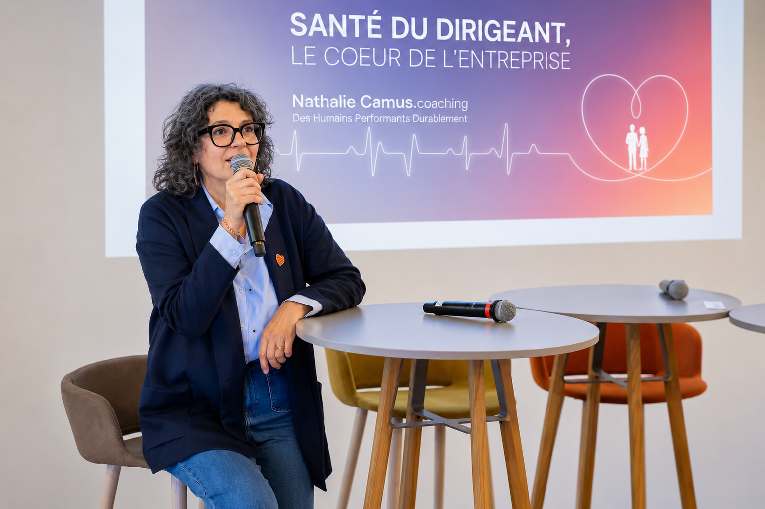 Nathalie Camus — conférence Santé du Dirigeant Nantes